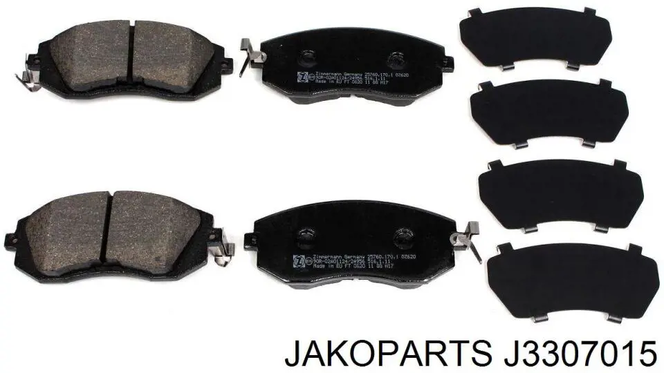Диск переднього гальма Jakoparts J3307015 ціна, від 32.69 USD