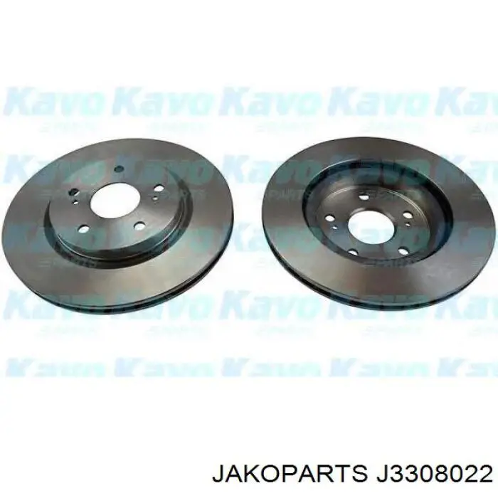 J3308022 Jakoparts Гальмо дискове переднє