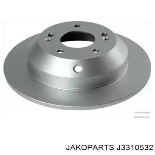 Задні дискові гальма Jakoparts J3310532 ціна, від 32.70 USD