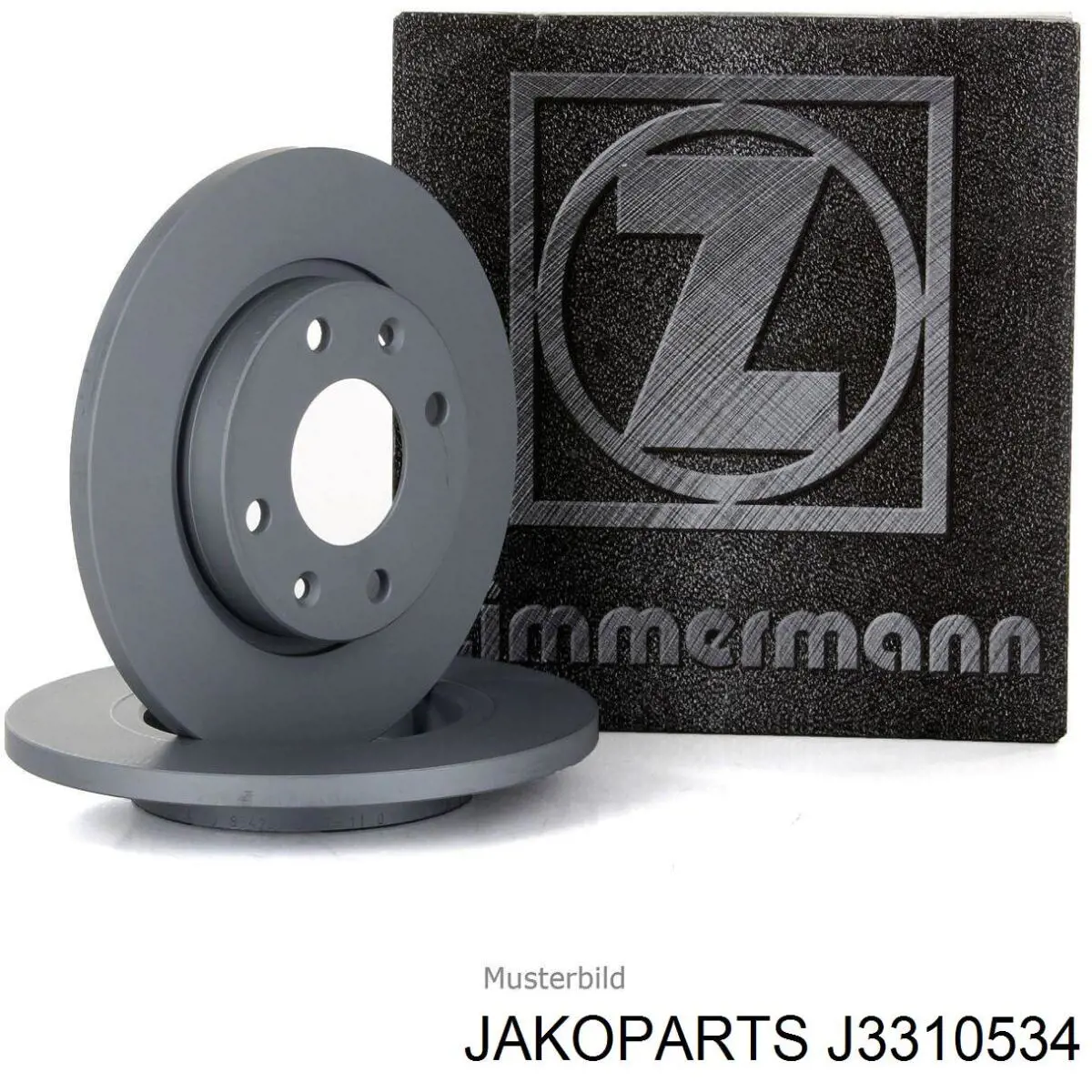 Задні дискові гальма Jakoparts J3310534 ціна, від 19.73 USD