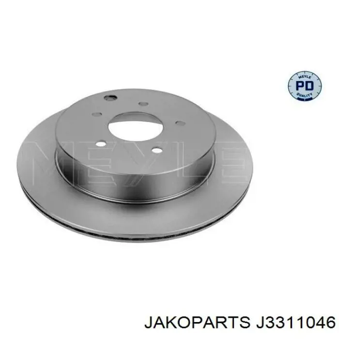 Задні дискові гальма Jakoparts J3311046 ціна, від 30.08 USD