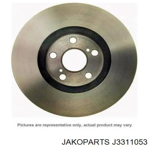 Купити J3311053 Jakoparts Диск заднього гальма