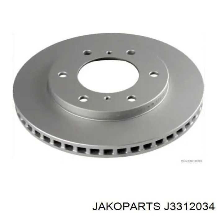 Купити J3312034 Jakoparts Диск заднього гальма