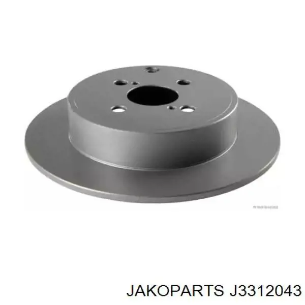 Купити J3312043 Jakoparts Диск заднього гальма