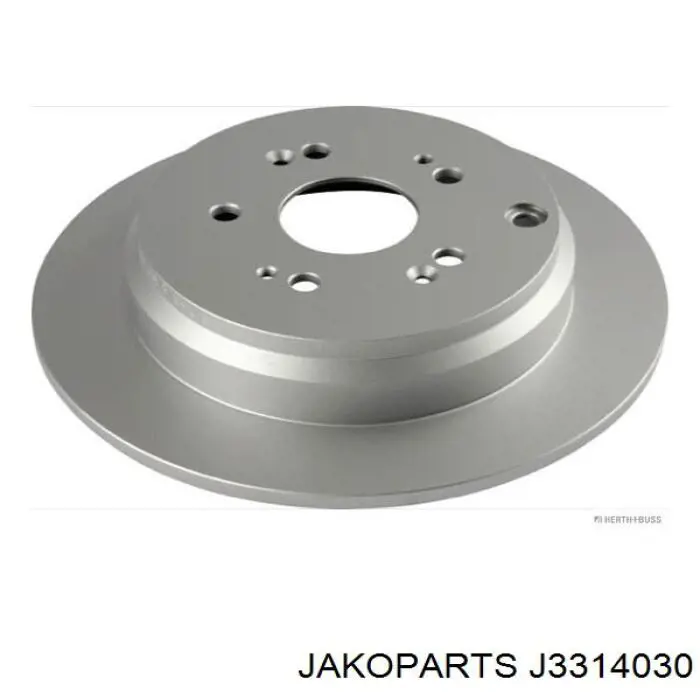 J3314030 Jakoparts диск гальмівний задній