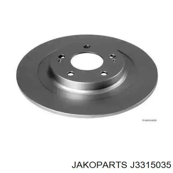 J3315035 Jakoparts Дискові гальма