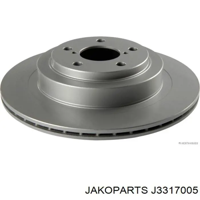 J3317005 Jakoparts диск гальмівний задній