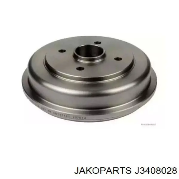 J3408028 Jakoparts Барабан гальмівний задній