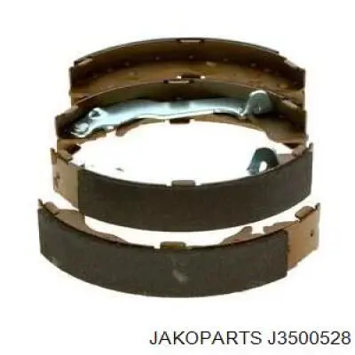 Гальма робочі задні ножні і гальмівні барабани Jakoparts J3500528