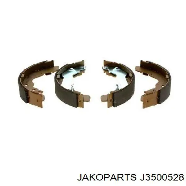 Колодки гальмові задні, барабанні Jakoparts J3500528 ціна, від 18.16 USD