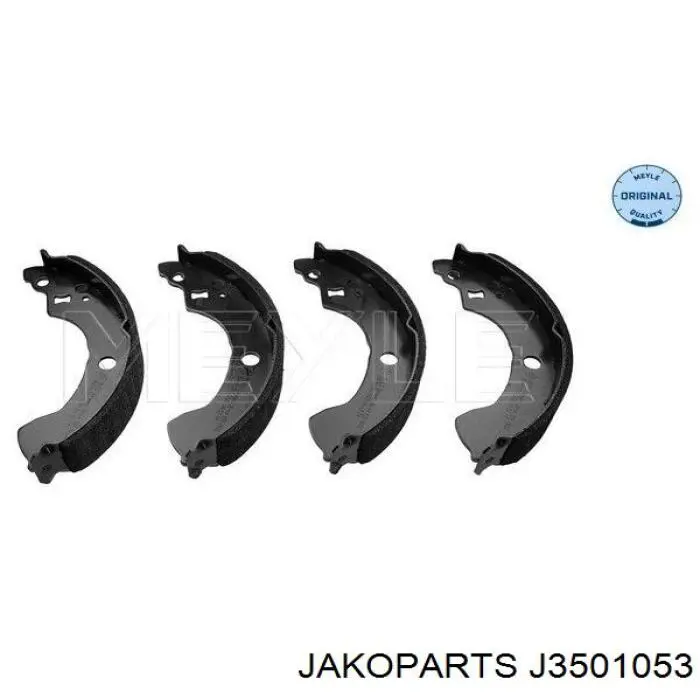 Колодки гальмові задні, барабанні J3501053 Jakoparts