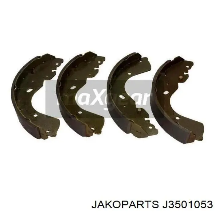Колодки гальмові задні, барабанні Jakoparts J3501053 ціна, від 50.00 USD