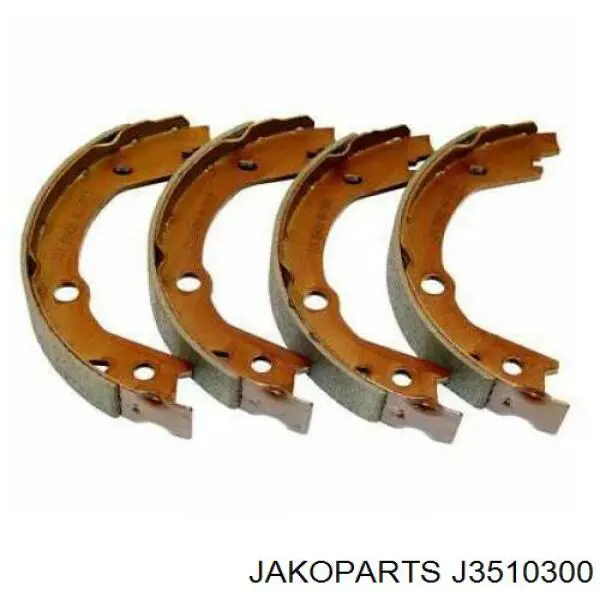 Купити J3510300 Jakoparts Колодки гальмові задні, барабанні