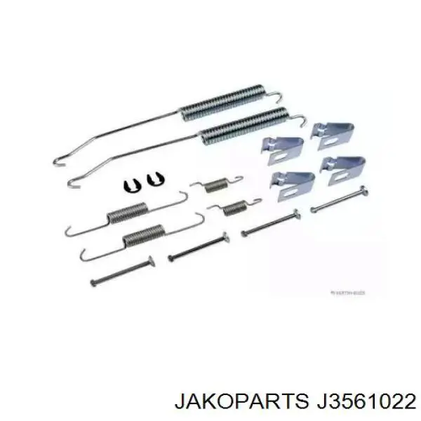 Купити J3561022 Jakoparts Монтажний комплект задніх барабанних колодок
