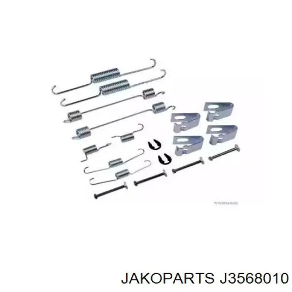 Купити J3568010 Jakoparts Монтажний комплект задніх барабанних колодок