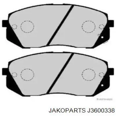 Купити J3600338 Jakoparts Колодки гальмівні передні, дискові