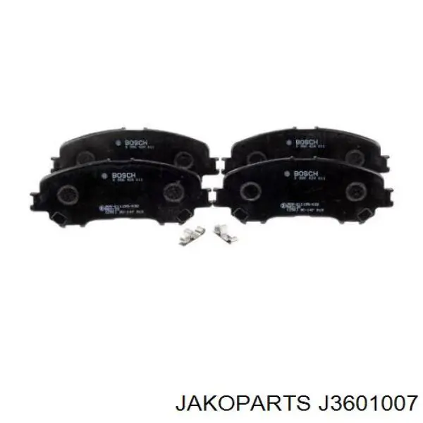 Тормозні колодки Jakoparts J3601007