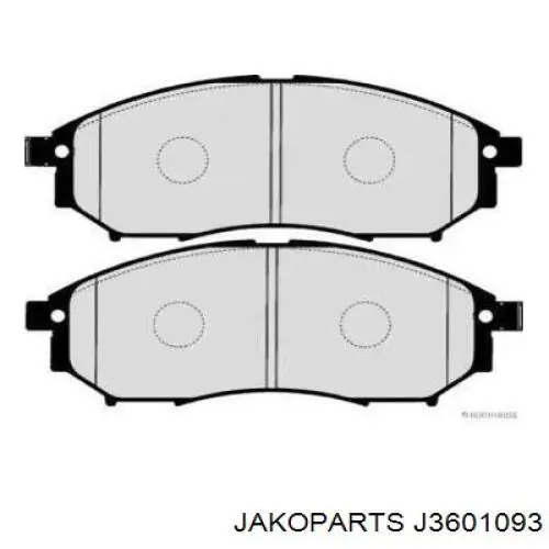 Тормозні колодки Jakoparts J3601093