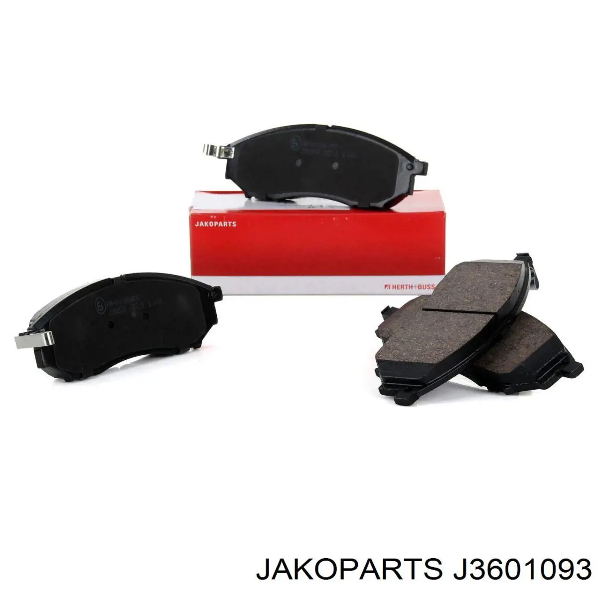 Передні тормозні колодки J3601093 Jakoparts