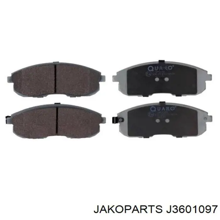 Купити J3601097 Jakoparts Колодки гальмівні передні, дискові