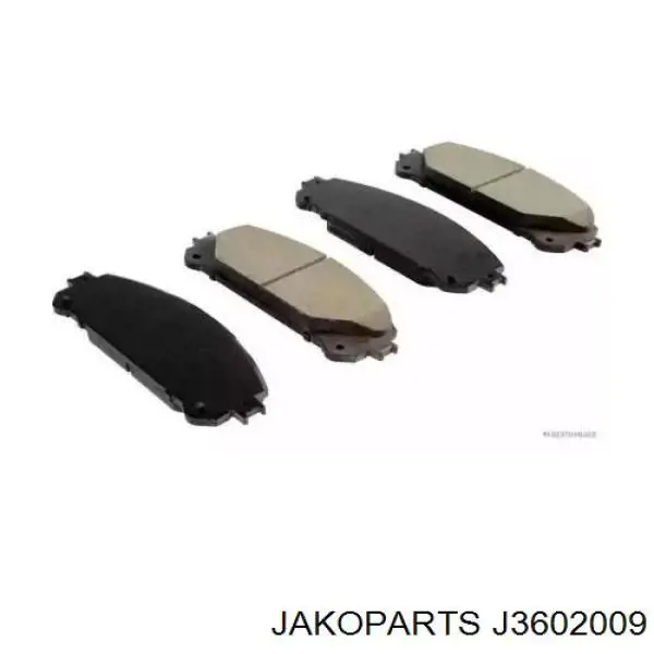Тормозні колодки Jakoparts J3602009