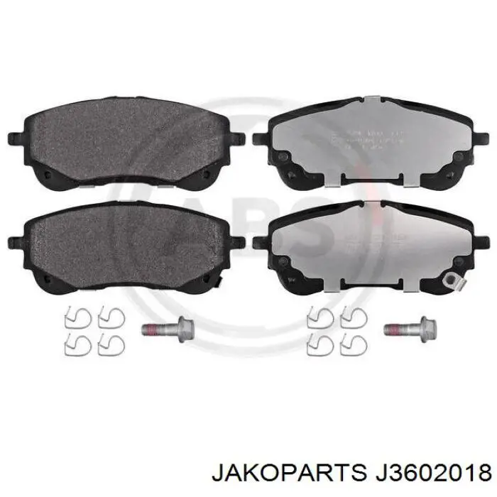 Тормозні колодки Jurid/Bendix 574042J