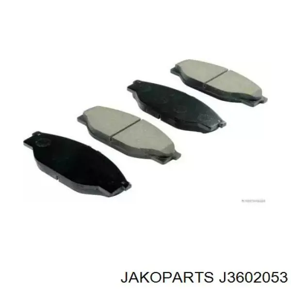 Купити J3602053 Jakoparts Колодки гальмівні передні, дискові