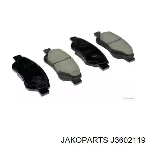 Купити J3602119 Jakoparts Колодки гальмівні передні, дискові