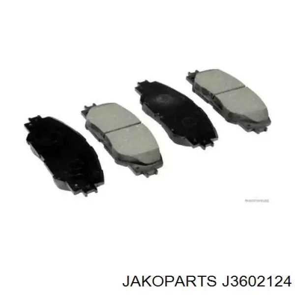 J3602124 Jakoparts Передні гальмівні колодки