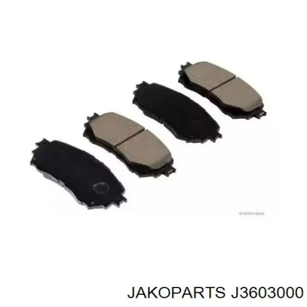 J3603000 Jakoparts Передні гальмівні колодки