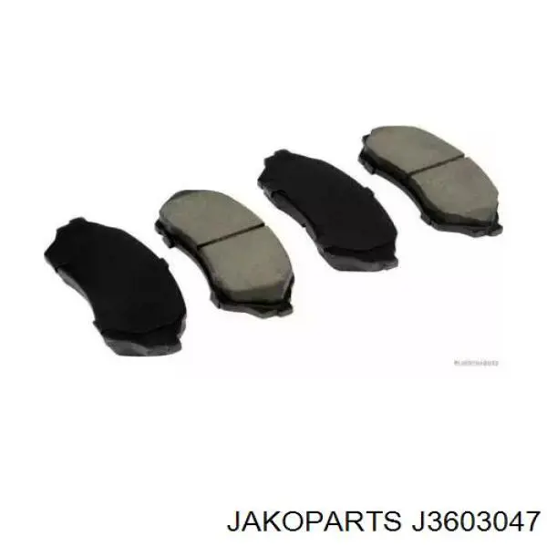 Купити J3603047 Jakoparts Колодки гальмівні передні, дискові