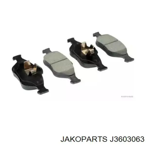 J3603063 Jakoparts Передні гальмівні колодки