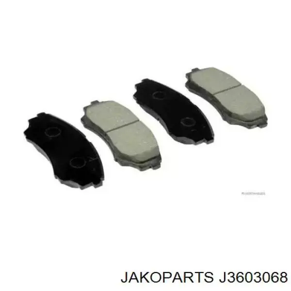 J3603068 Jakoparts Передні гальмівні колодки