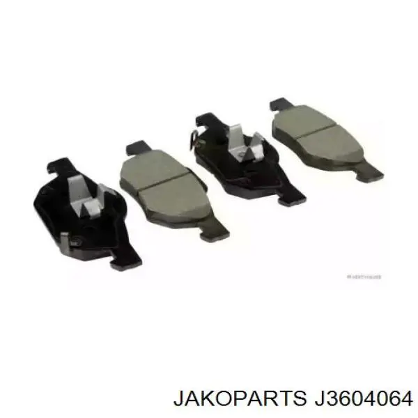 J3604064 Jakoparts Передні гальмівні колодки
