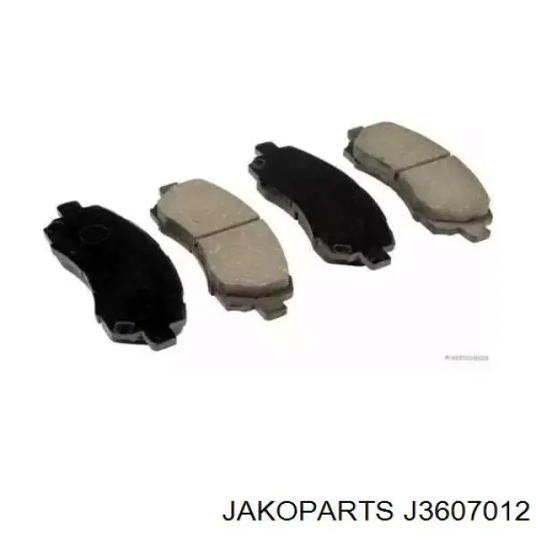 J3607012 Jakoparts Передні гальмівні колодки