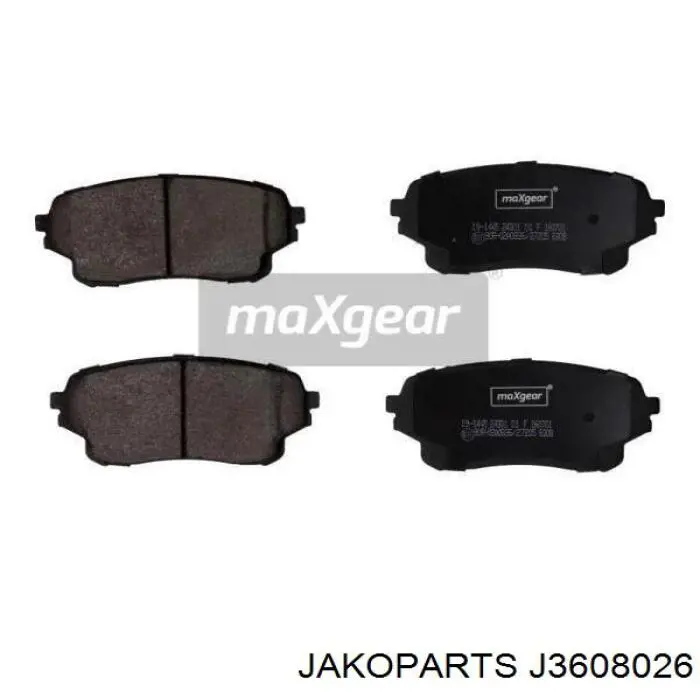 Купити 93192962 Opel Колодки гальмівні передні, дискові