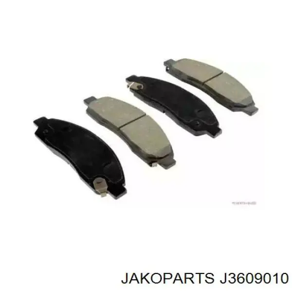 Передні тормозні колодки 8973293330 Isuzu