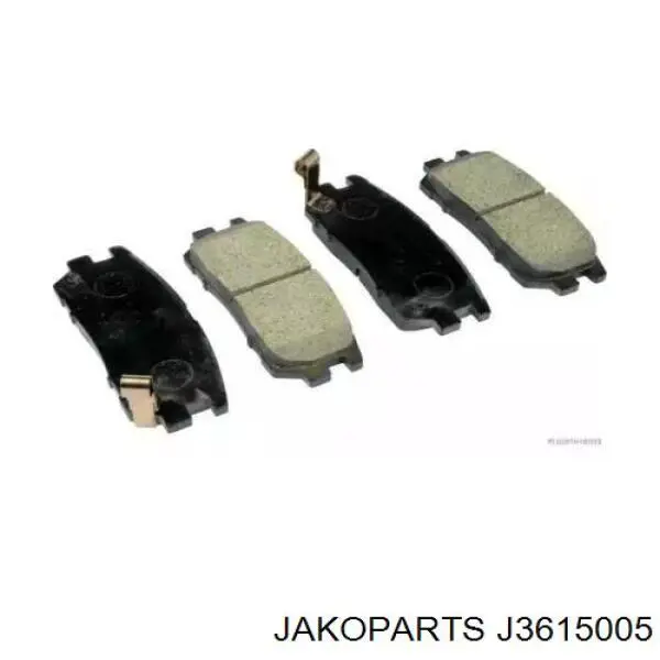 Купити J3615005 Jakoparts Задні колодки