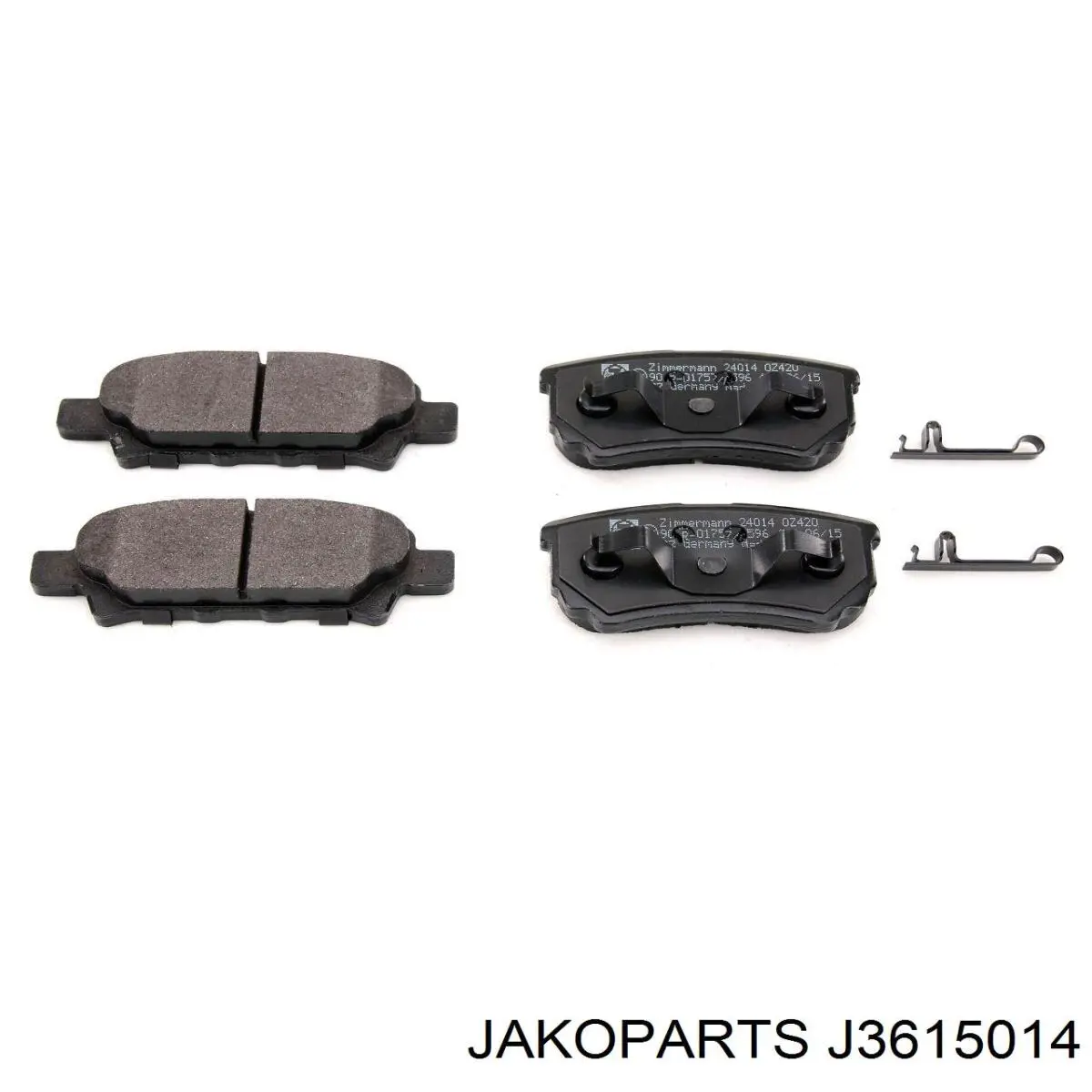 Купити J3615014 Jakoparts Задні колодки
