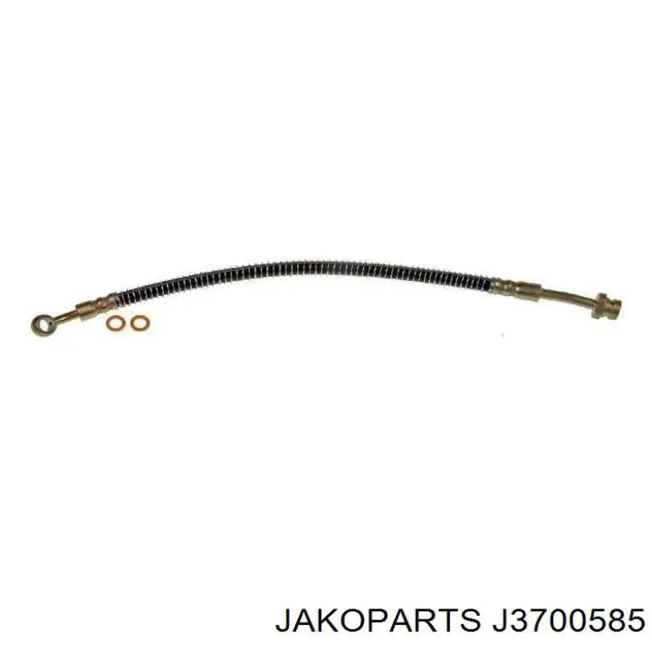 Шланг гальмівний передній, лівий Jakoparts J3700585 ціна, від 14.74 USD