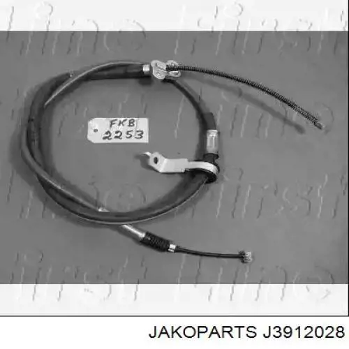 Трос ручника проміжний Toyota 4641026451