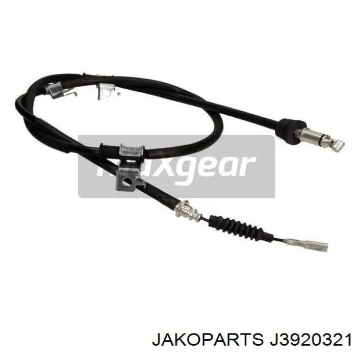 Трос стоянкового гальма задній лівий Jakoparts J3920321 ціна, від 18.07 USD