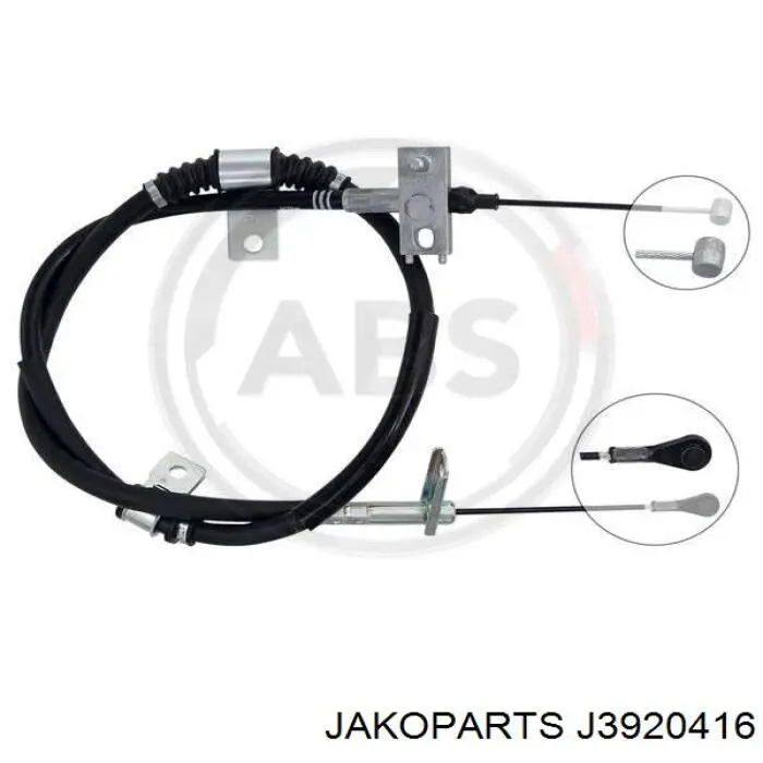 Купити J3920416 Jakoparts Трос ручного гальма задній, лівий