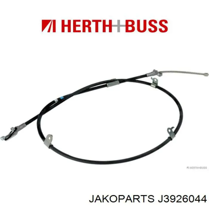 Трос стоянкового гальма задній лівий Jakoparts J3926044 ціна, від 21.18 USD