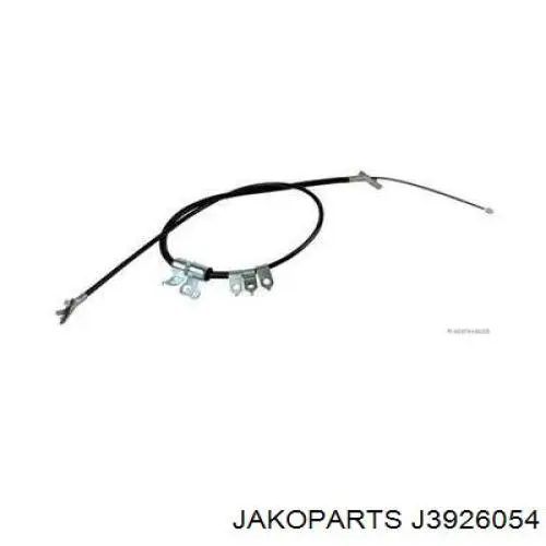 Трос стоянкового гальма задній лівий Jakoparts J3926054 ціна, від 25.56 USD