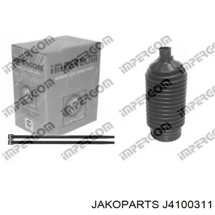 Пильник рульової тяги Jakoparts J4100311 ціна, від 4.43 USD
