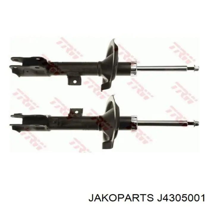 Амортизатор передньої підвіски, лівий Jakoparts J4305001 ціна, від 43.16 USD