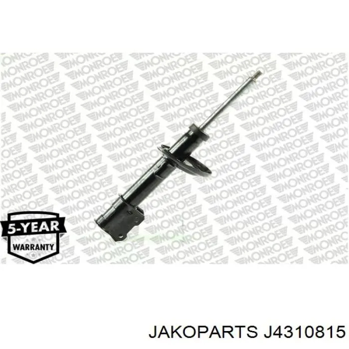 Амортизатор передній, правий Jakoparts J4310815 ціна, від 41.80 USD