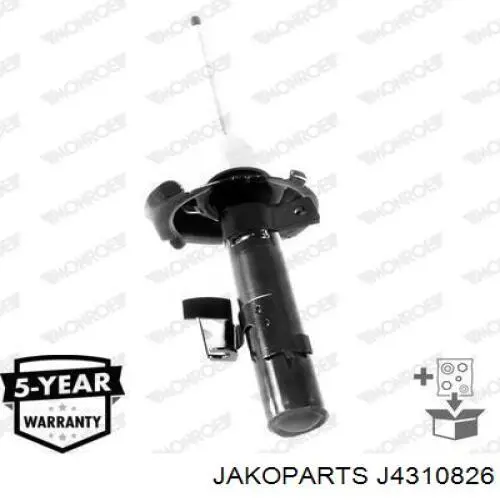 Амортизатор передній, правий Jakoparts J4310826 ціна, від 41.02 USD