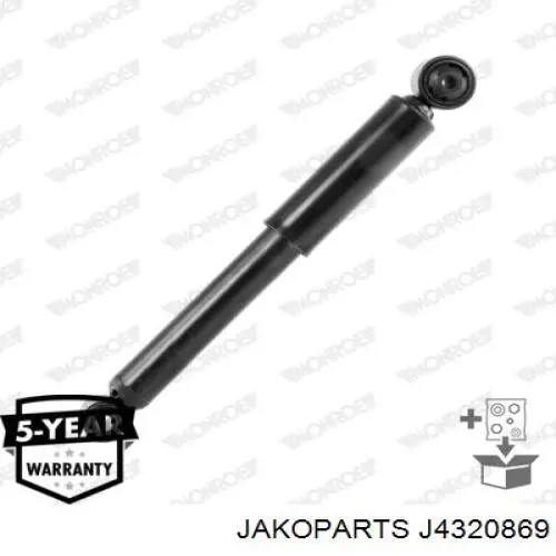 Амортизатор задній Jakoparts J4320869 ціна, від 24.61 USD